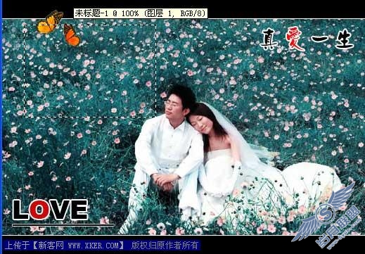Photoshop处理照片为超酷艺术拼图效果