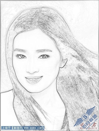Photoshop把照片转为黑白素描画 Photoshop把照片转为黑白素描画