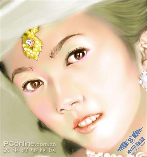 Painter手绘风格女孩详细教程(3)