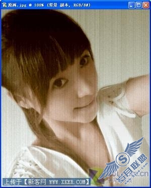 Photoshop制作美女照片复古印刷效果 Photoshop制作美女照片复古印刷效果