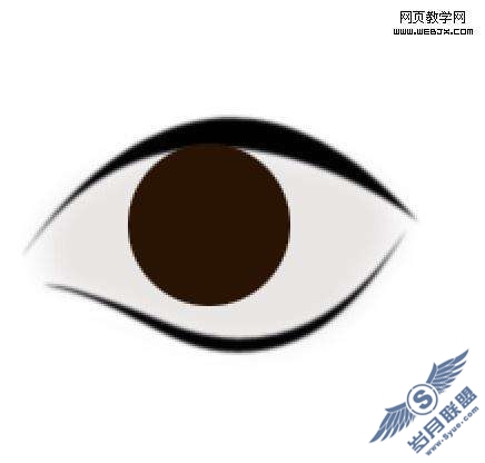 Photoshop鼠绘教程:制作惊讶的眼睛表情教程【图】_