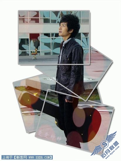 用Photoshop制作照片叠加效果