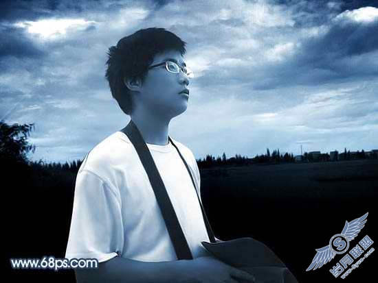 Photoshop给逆光人物照片简单调色