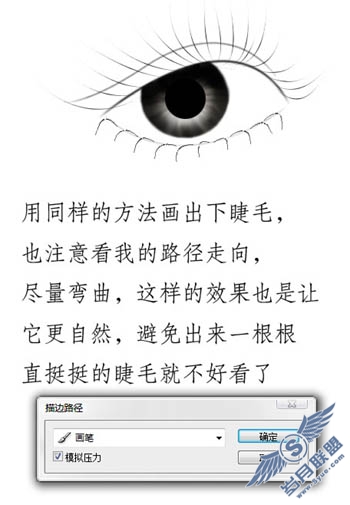 心灵之窗 Photoshop手绘人物眼睛