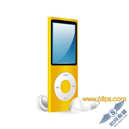 Photoshop制作ipod图标