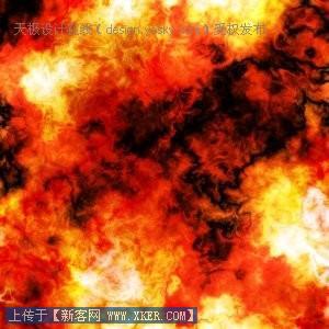 用Photoshop渲染类滤镜做火焰特效(2)