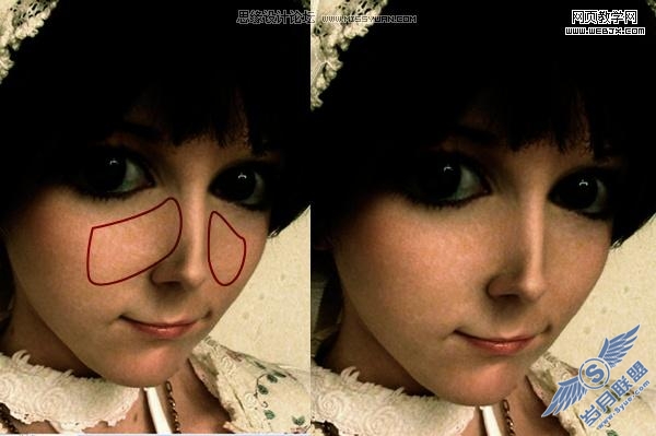 Photoshop教程:可爱的美女3D娃娃