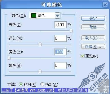 目前流行的一种非主流蓝背景调色法