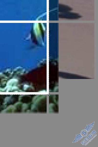 Photoshop制作五彩斑斓的马赛克特效照片