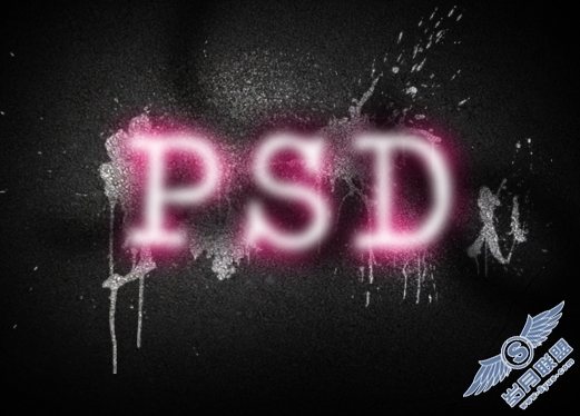 Photoshop轻松制作雾状绘画文字效果