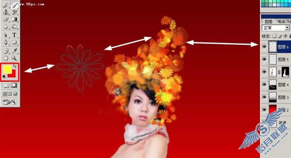 photoshop打造魅彩风华创意色调主题写真
