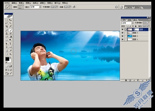 Photoshop创意设计:聆听心灵深处的音乐