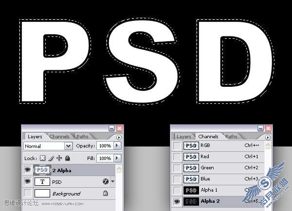 photoshop制作金属质感锈蚀文字