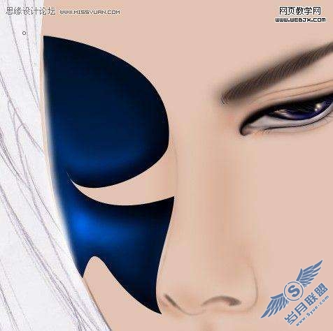 Photoshop绘制冷酷的漫画CG人物【图】_