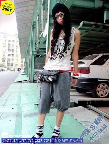 Photoshop快速制作蓝橘调非主流风格图片
