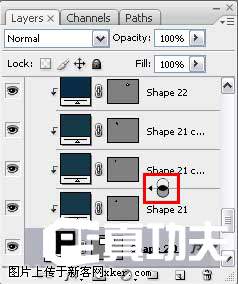 Photoshop制作蓝色风格的网站首页模板