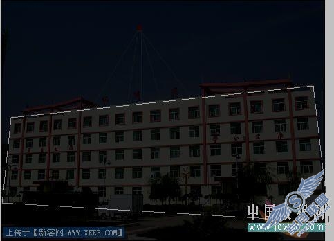 Photoshop把白天打造成节日夜晚效果