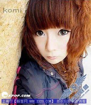 用Photoshop简单制作Komi非主流图片效果