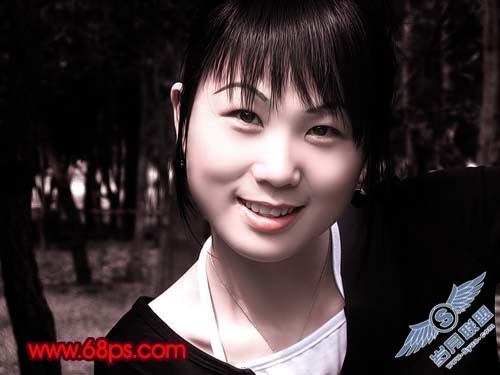 Photoshop调出照片偏暗的红褐色