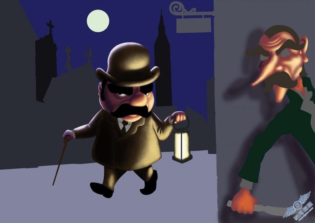 Photoshop设计制作3D卡通人物【图】_