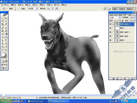 Photoshop照片合成教程:生化危机3海报