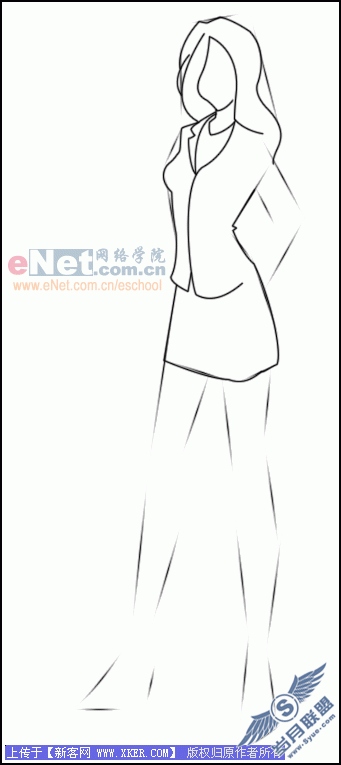 Photoshop打造超酷卡通美女特工