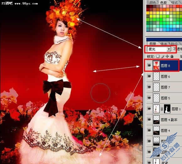 photoshop打造魅彩风华创意色调主题写真