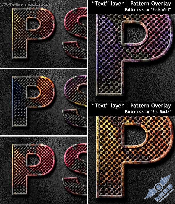 photoshop制作金属质感锈蚀文字