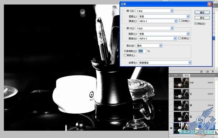 Photoshop基础教程:<a href=http://www.syue.com/Digital/ target=_blank class=infotextkey>数码</a>后期难点之计算命令详解