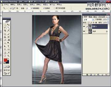 Photoshop处理照片教程:空间感非常强的绚丽写真