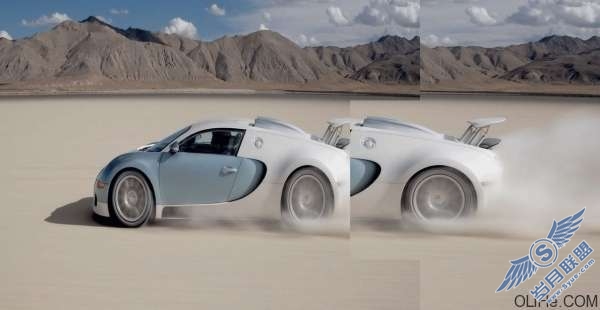 Photoshop制作迷你超级跑车