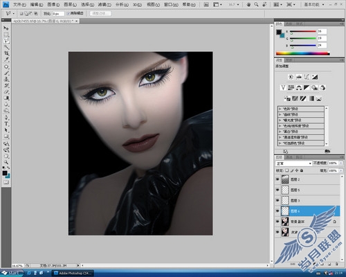 Photoshop制作的后光影创意感想