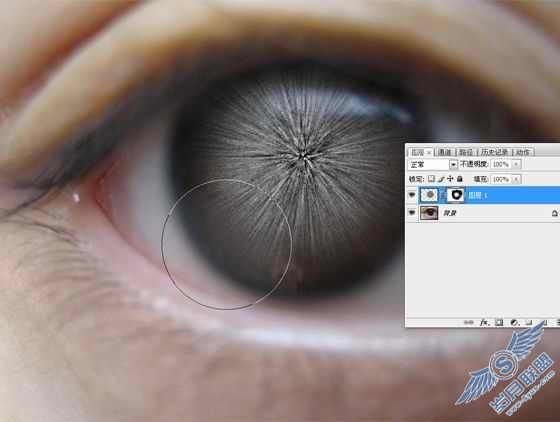 Photoshop打造个性化的眼睛效果