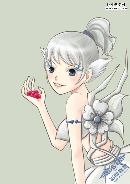 Photoshop打造可爱的卡通森林精灵