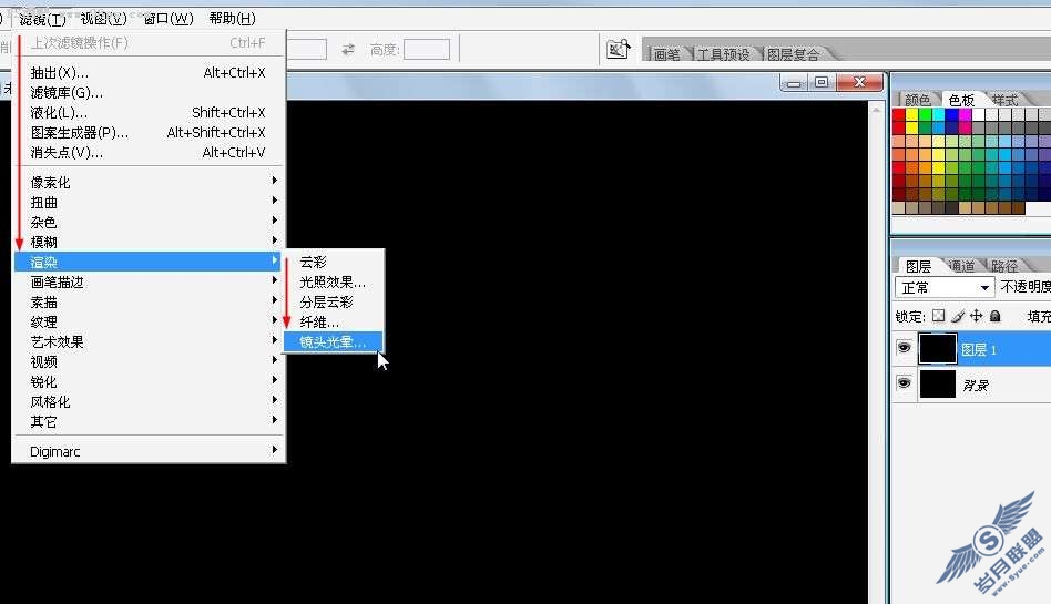photoshop设计制作炫彩图片效果【图】_