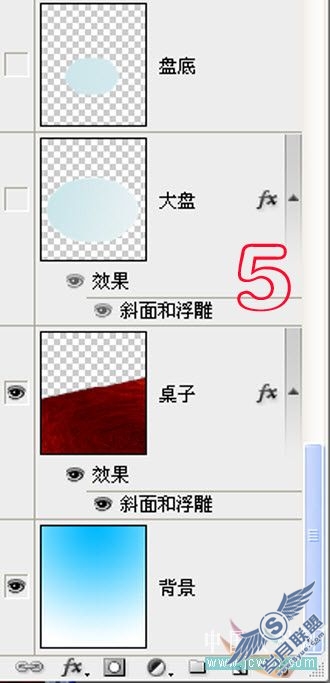 Photoshop教程:绘制盘子里新鲜的蛋清蛋黄