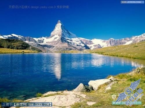 用Photoshop混合选项轻松合成风景照片