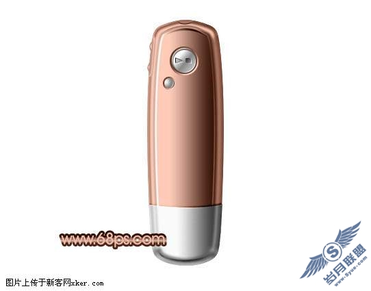 Photoshop制作一款逼真的小型MP3