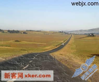 Photoshop把道路表面变得糟糕