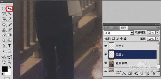 Photoshop<a href=http://www.syue.com/Digital/ target=_blank class=infotextkey>数码</a>暗房教程:修补破损的旧照片【图】_