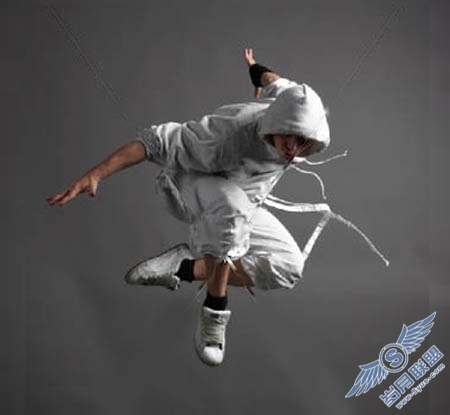 PhotoShop合成动感旋律的街舞海报