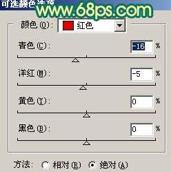 Photoshop调色:人物质感橙红色肤色