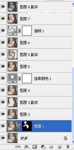 Photoshop美容:给偏暗的人像快速磨皮及润色【图】_