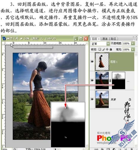 加强视觉效果,为相片加上艺术色彩