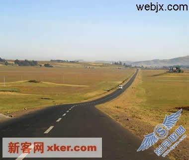 Photoshop把道路表面变得糟糕