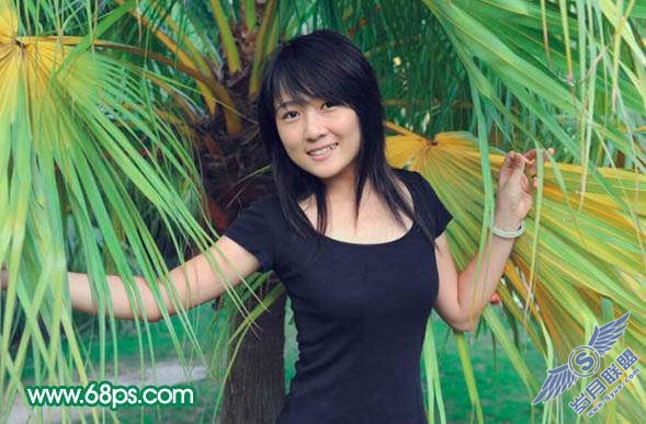 Photoshop照片处理:制作糖果色<a href=http://www.syue.com/Digital/Mobile/ target=_blank class=infotextkey>手机</a>美女照片【图】_