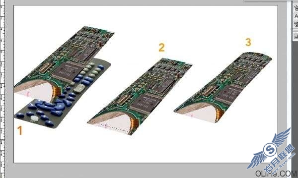 Photoshop制作子弹击穿遥控器特效(第一部分)