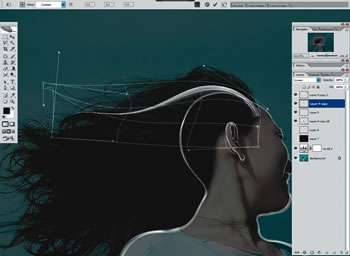 photoshop把人物做成超炫的光线效果【图】_
