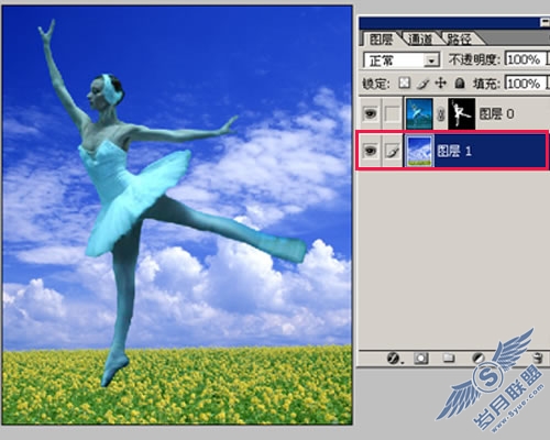 Phtoshop蒙板和画笔工具的使用