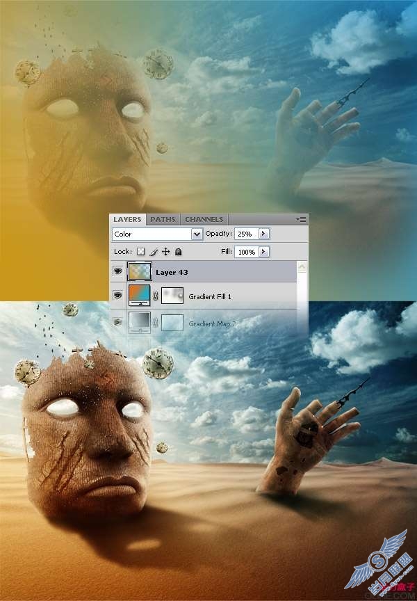 Photoshop创建超现实场景教程(二) 【图】_